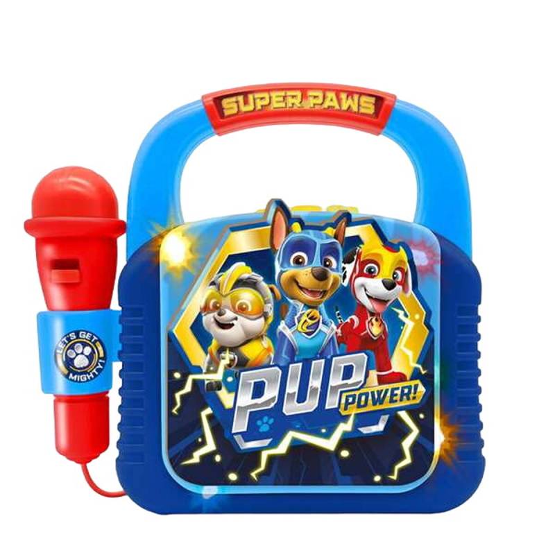 Lautsprecher mit Karaoke Mikrofon The Paw Patrol von The Paw Patrol