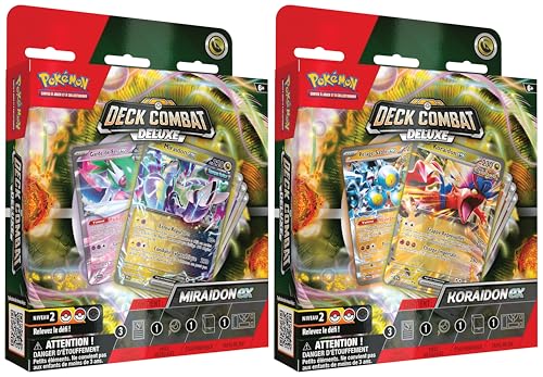 Carte à collectionner Pokémon Deluxe Battle deck Koraidon-ex ou Miraidon-ex von The Pokémon Company