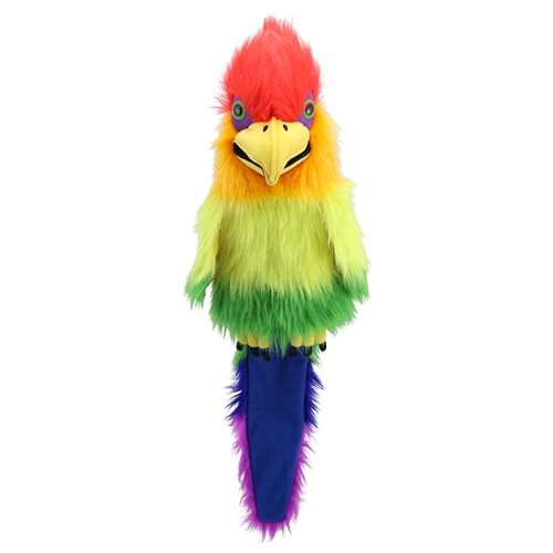 Handpuppe Regenbogenvogel - mit Geräusch - Puppet Company von The Puppet Company