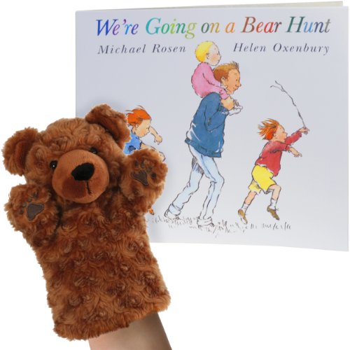 Livre avec marionnette « We're Going On A Bear Hunt » (en anglais) von The Puppet Company