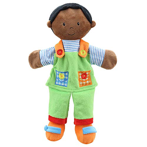 The Puppet Company Dark Skin Tone Boy Story Telling Hand Puppet PC001903 von The Puppet Company