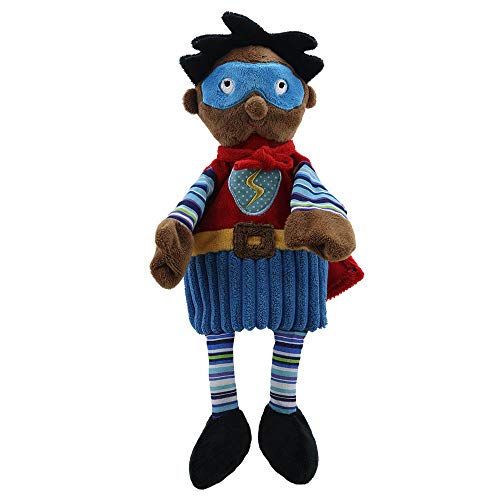 The Puppet Company Dunkle Haut Ton Super Hero Geschichte erzählen Handpuppe PC001919 von The Puppet Company