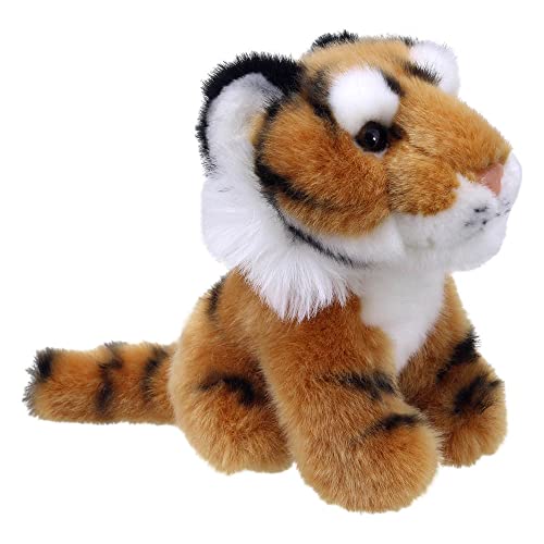 Wilberry - Mini – 15 cm großer Tiger Plüschtier von The Puppet Company