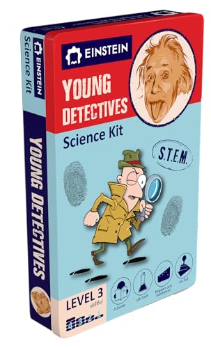 Einstein's Young Detectives LAB Science Kit for Kids STEM for Boys & Girls Above Exciting CSI Experiments Inside Detailed Picture Guide Included von The Purple Cow