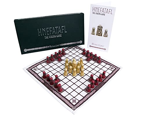 Hnefatafl - Das Wikingerspiel - Cardinal Edition (rote Stücke) von The Regency Chess Company