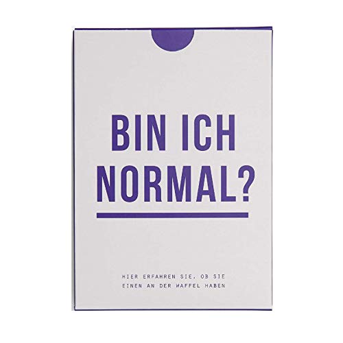 The School of Life | BIN ICH NORMAL? | KARTENSET zeigt ob Du einen an der Waffel hast? | 🇩🇪 deutschsprachige Ausgabe The School of Life | BIN ICH NORMAL? | KARTENSET zeigt ob Du einen an der Waffel hast? | 🇩🇪 deutschsprachige Ausgabe von The School Of Life