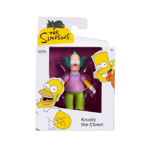 The Simpsons - 6,3 cm bewegliche Figur - Krusty The Clown Figuren von The Simpsons