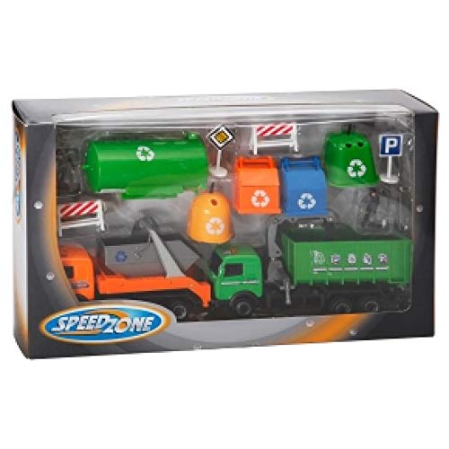 Speed Zone D/C Spielset Servicefzg., 4-f.sort von The Toy Company