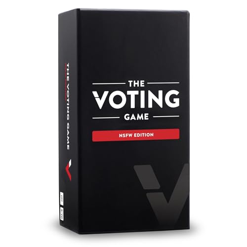 The Voting Game Dyce Games After Dark Edition | NSFW Edition | Verstörend, gewagt & urkomisch | Gruppenkartenspiel | Alter 17+ Jahre | 4-10 Spieler | Englisch von The Voting Game