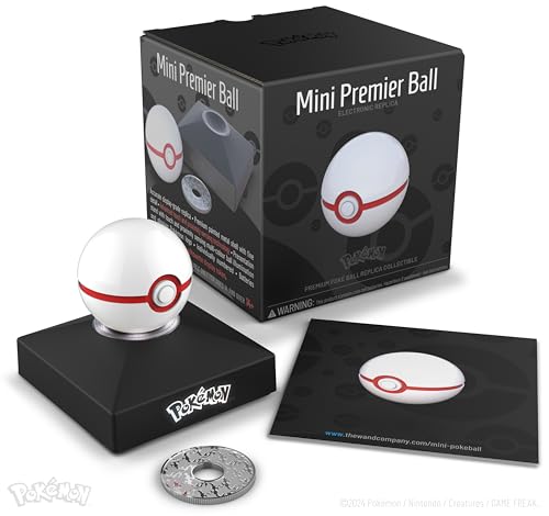 The Wand Company Pokémon Trainer Mini Poké Ball authentische Replik (Mini Premier Ball) von The Wand Company