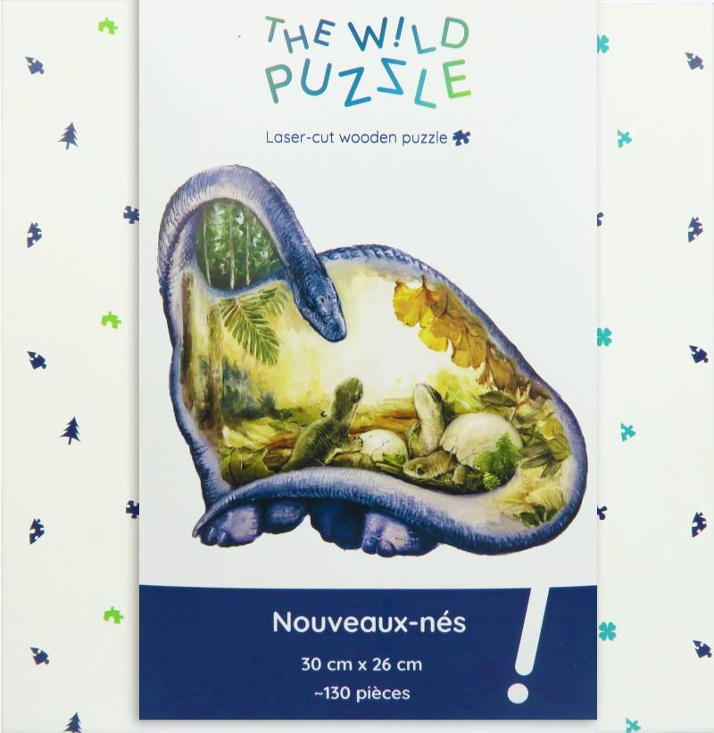 The Wild Puzzle Wooden Puzzle - Newborns 130 Teile Puzzle The-Wild-Puzzle-760029 von The Wild Puzzle