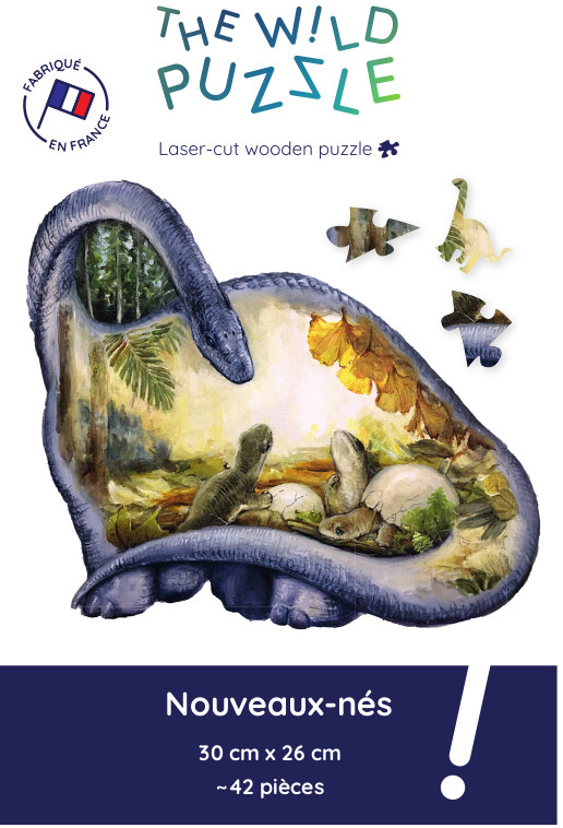 The Wild Puzzle Wooden Puzzle - Newborns 42 Teile Puzzle The-Wild-Puzzle-759962 von The Wild Puzzle