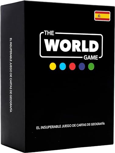 The World Game - Geographie-Kartenspiel - Brettspiel für Kinder, Familien und Erwachsene, Jungen und Mädchen - Spanish von The World Game