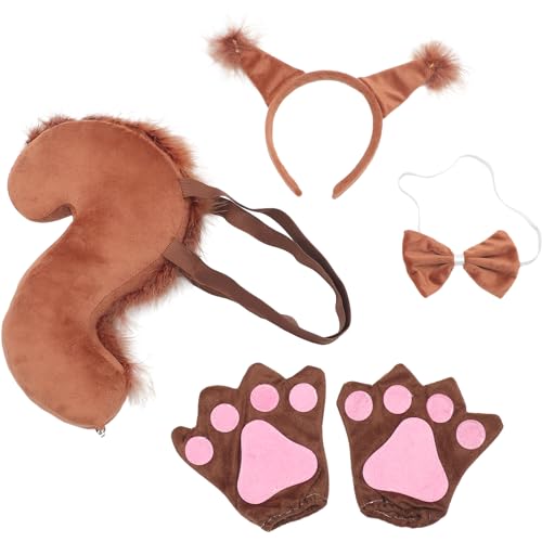 1 Set Halloween Eichhörnchen Cosplay Kostüm Tier Thema Party Performance Supplies von Theaque