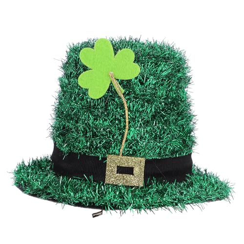 Mini-Hut, St. Patrick's Day, Haarspange, Haarspange, kleine Haarspange von Theaque