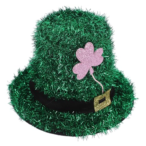 Mini-Hut, St. Patrick's Day, Haarspange, Haarspange, kleine Haarspange von Theaque