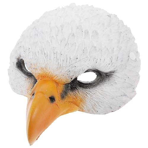 Theaque 6pcs Adlermaske Leder Vogelmaske Halloween Dekorative Maske Party Kostüm Zubehör von Theaque