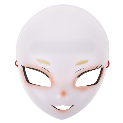 Theaque Stage Performance Prop Maske Cartoon Cosplay Maske Niedliche Katze Stil Maske Katze Maske Party Maske Tragbare Kunststoff Maske Prop Cosplay Maske Prom Party Maske von Theaque