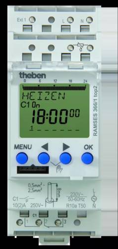 Theben 3660100 RAMSES 366/1 top2 Raumthermostat 1St. von Theben