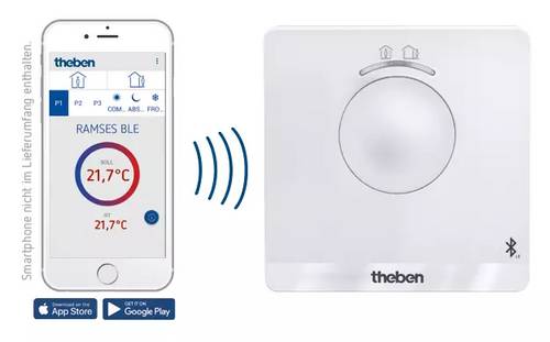 Theben 8120150 RAMSES 812 BLE 230V Raumthermostat 1St. von Theben