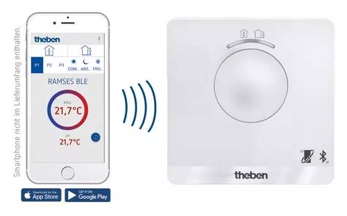 Theben 8509150 RAMSES 850 BLE OT Raumthermostat 1St. von Theben