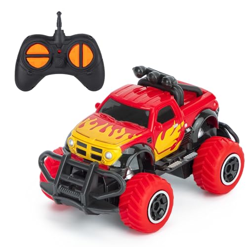 Thedttoy Spielzeug 2 Jahre Jungen Ferngesteuertes Auto ab 2 3 Jahre, 2.4 GHz Mini RC Car Spielzeugauto Rennauto mit Fernbedienung, Geburtstags Geschenk für Junge Mädchen 2 3 4 5 6+ Jahre von Thedttoy