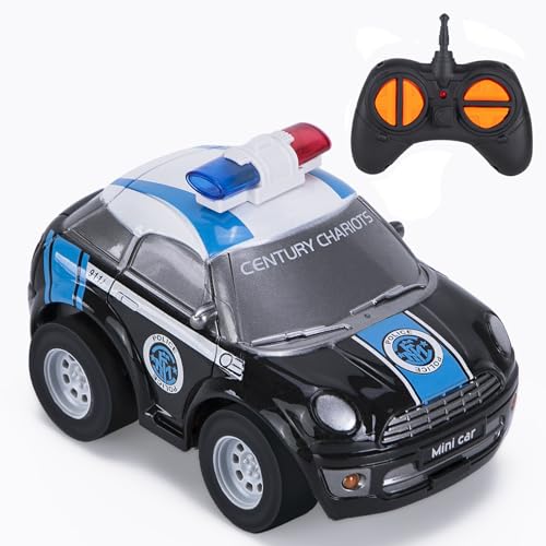 Thedttoy Spielzeug 2 Jahre Jungen Ferngesteuertes Auto ab 2 3 Jahre, 2.4 GHz Mini RC Car Spielzeugauto Rennauto mit Fernbedienung, Geburtstags Geschenk für Junge Mädchen 2 3 4 5 6+ Jahre von Thedttoy