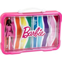 BRB - Sammelkoffervitrine für 6 Barbies mit leuchtendem Barbie Logo von Theo Klein GmbH