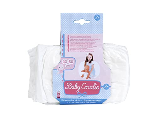 Theo Klein 1673 Baby Coralie Windeln | Für 30 bis 50 cm große Puppen | DREI Windeln mit Klettverschluss | Spielzeug für Kinder ab 3 Jahren Theo Klein 1673 Baby Coralie Windeln | Für 30 bis 50 cm große Puppen | DREI Windeln mit Klettverschluss | Spielzeug für Kinder ab 3 Jahren von Theo Klein