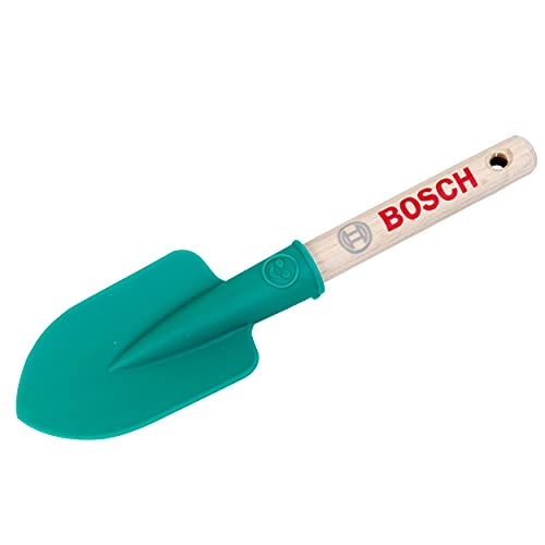 Theo Klein 2786 Bosch Handschaufel kurz I Runder, robuster Handspaten I Stabiler Holzgriff I Maße: 22 cm x 6 cm x 2,5 cm I Spielzeug für Kinder ab 3 Jahren von Theo Klein