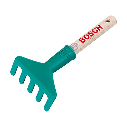 Theo Klein 2788 Bosch Handrechen, kurz I Robuster Kinder-Rechen I Stabiler Holzgriff I Maße: 17,5 cm x 8,5 cm x 4 cm I Spielzeug für Kinder ab 3 Jahren von Theo Klein