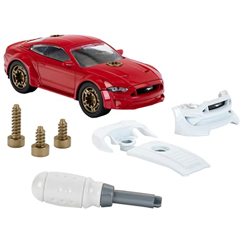 Theo Klein 3314 2019 Ford Mustang Tuning Set I BAU-Set für mindestens 3 Mustang-Modelle im Maßstab 1:24 I Coole Tuning-Elemente I Spielzeug für Kinder ab 3 Jahren, 20.50 x 9.50 x 6cm von Theo Klein