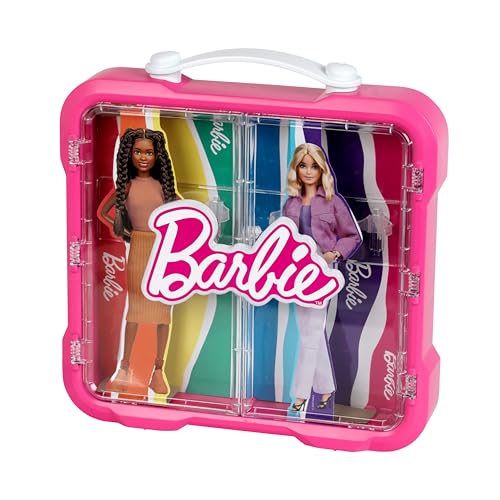 Theo Klein 5811 Barbie - Vitrinenkoffer für 4 Barbies mit leuchtendem Barbie Logo Theo Klein 5811 Barbie - Vitrinenkoffer für 4 Barbies mit leuchtendem Barbie Logo von Theo Klein