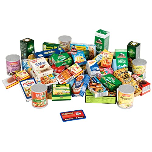 Theo Klein 7205 Online-Zubehörset Shopping Center mit Deutschen Produkten I Mit Schachteln und Dosen für den Kaufladen I Spielzeug für Kinder ab 3 Jahren Theo Klein 7205 Online-Zubehörset Shopping Center mit Deutschen Produkten I Mit Schachteln und Dosen für den Kaufladen I Spielzeug für Kinder ab 3 Jahren von Theo Klein