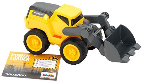 Theo Klein 2429 Volvo Power Radlader | Radlader im Maßstab 1:24 | Mit Breiten Reifen und Schaufel mit robusten Gelenken | Maße: 24 cm x 11,5 cm x 11 cm | Spielzeug für Kinder ab 3 Jahren von Theo Klein