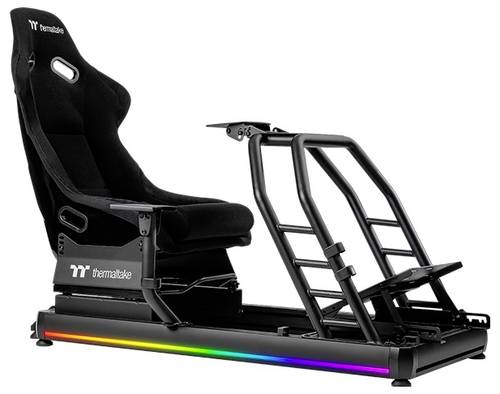 Thermaltake GR500 Racing Simulator Cockpit Rennsitz Schwarz von Thermaltake