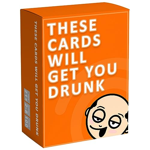 These Cards Will Get You Drunk - Lustiges Trinkspiel für Erwachsene für Partys von These Cards Will Get You Drunk