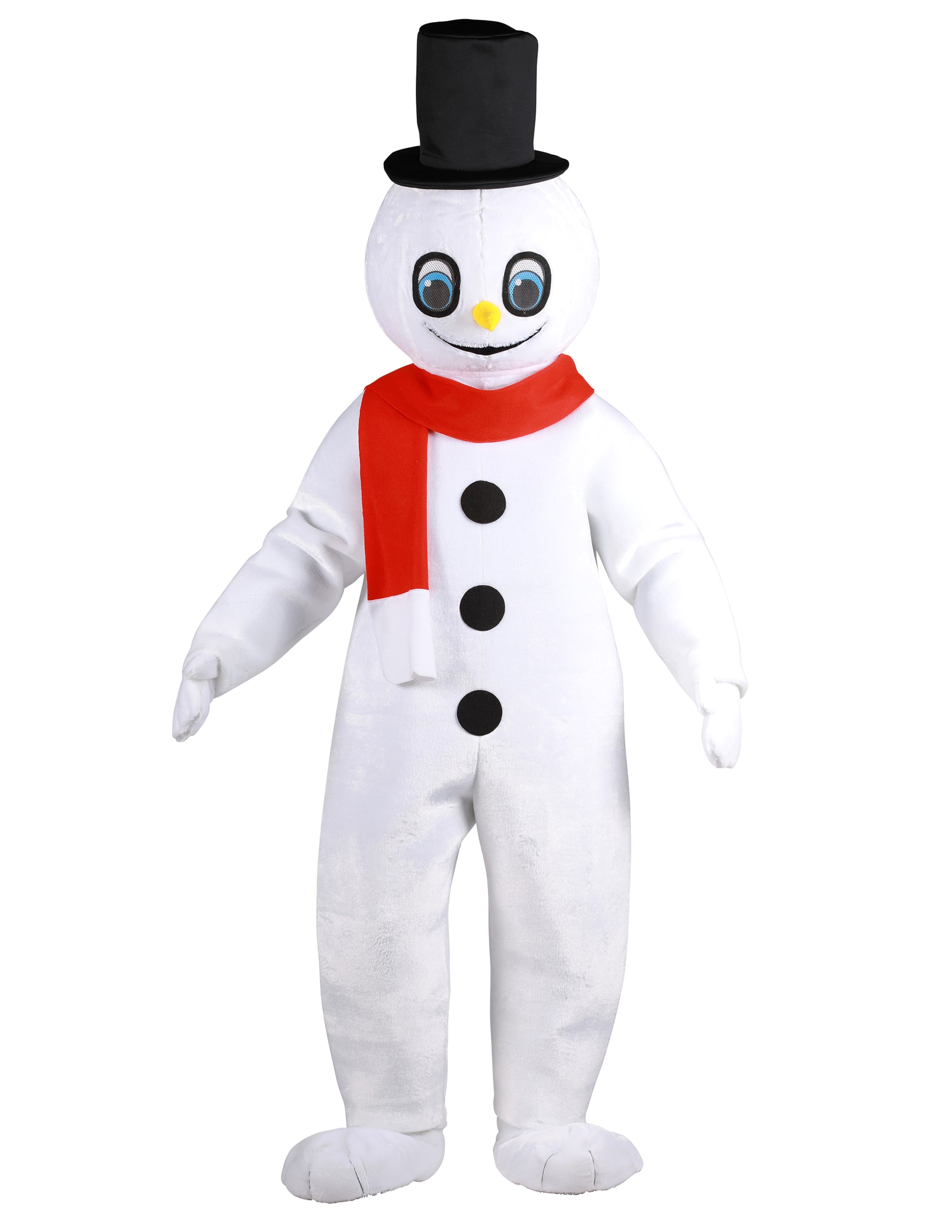 Luxus Schneemann Maskottchen Kostüm für Erwachsene Luxus Schneemann Maskottchen Kostüm für Erwachsene von Thetru B.V.
