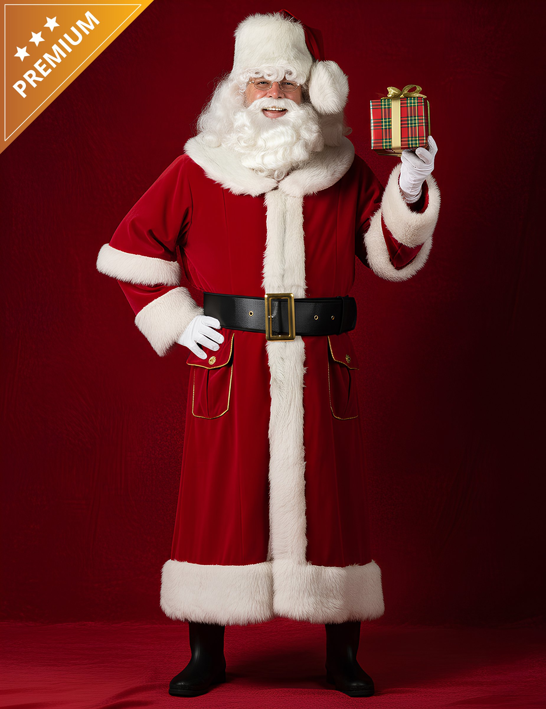 Premium Weihnachtsmann Kostüm für Erwachsene Premium Weihnachtsmann Kostüm für Erwachsene von Thetru B.V.