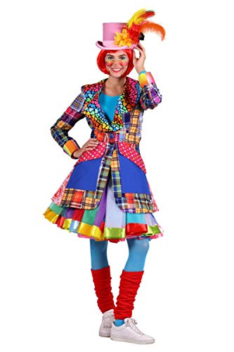 Thetru Damen Kostüm Clownin Jacke Karneval Fasching Gr.L von Thetru