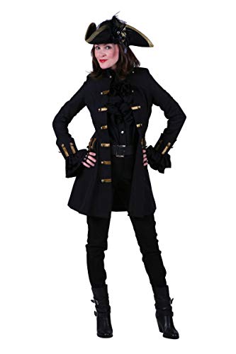 Thetru Damen Kostüm Piratin Jacke Piratenjacke Karneval Fasching Gr.3XL von Thetru