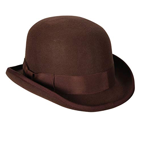 Thetru Kostüm Zubehör Melone Hut Fasching Karneval braun Gr.57 Thetru Kostüm Zubehör Melone Hut Fasching Karneval braun Gr.57 von Thetru