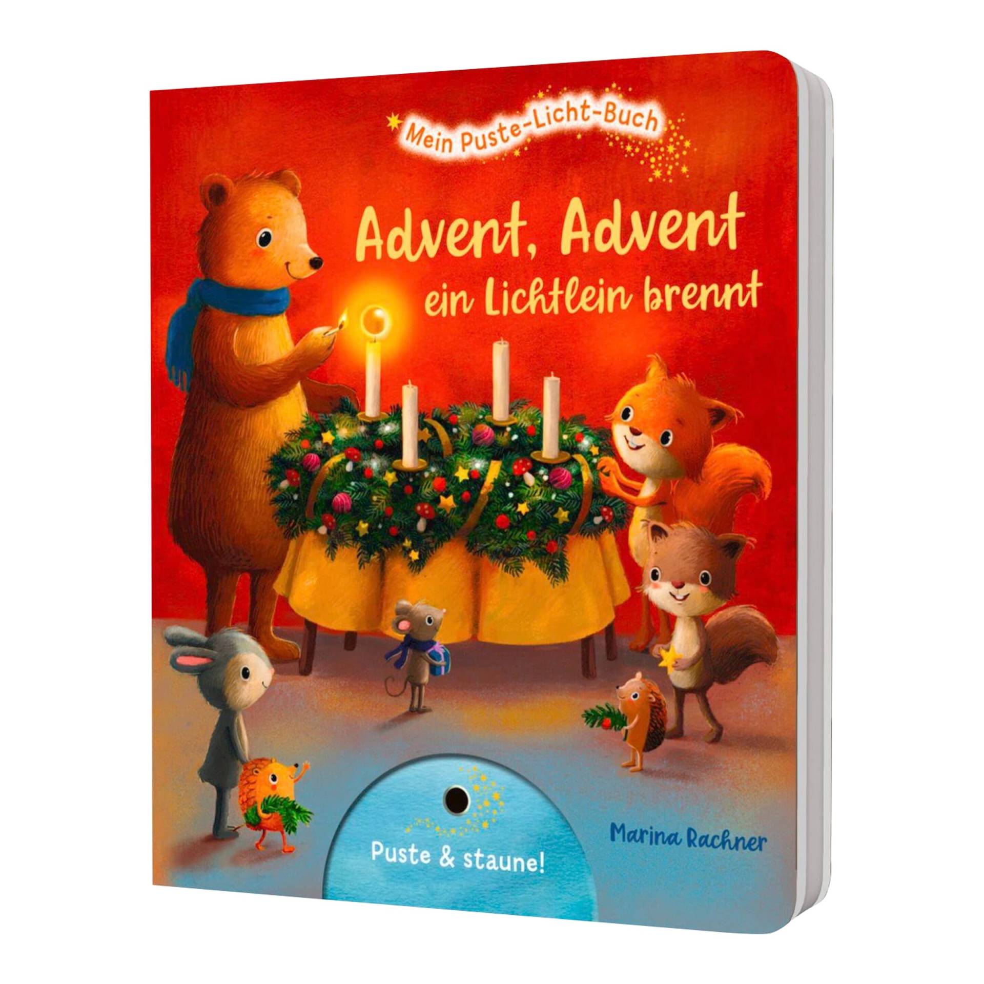 Thienemann-Esslinger Pappbilderbuch Mein Puste-Licht-Buch:Advent, Advent, ein Lichtlein brennt Thienemann-Esslinger Pappbilderbuch Mein Puste-Licht-Buch:Advent, Advent, ein Lichtlein brennt von Thienemann-Esslinger