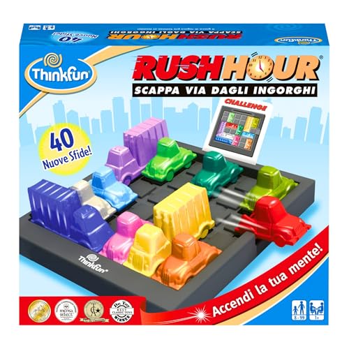 Thinkfun Rush Hour - Traffic Jam Logic, Brain & Challenge Game - STEM Toys for Boys & Girls Age 8 Years Up - 2022 Version von ThinkFun