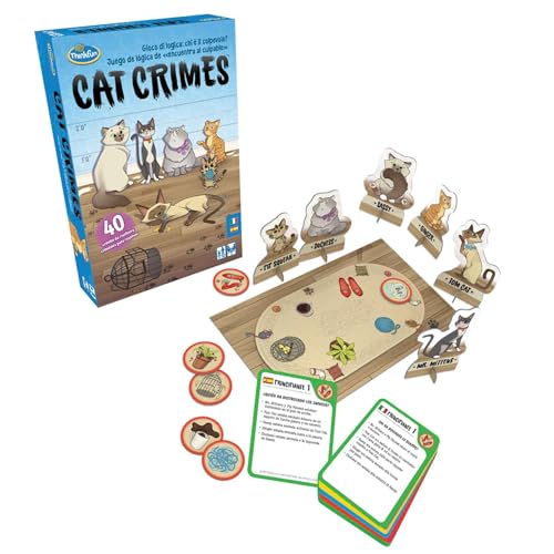 Ravensburger 76367 Cat Crimes Reflexions-und Logikspiel, Mehrfarbig von Ravensburger