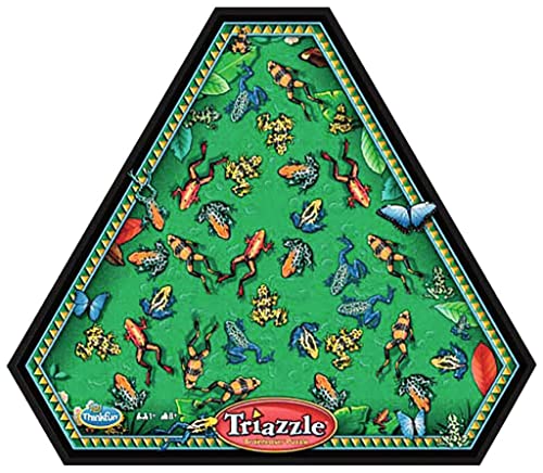 ThinkFun 76490 Triazzle Frösche, EIN Logikpuzzle für Kinder und Erwachsene ab 8 Jahren von ThinkFun