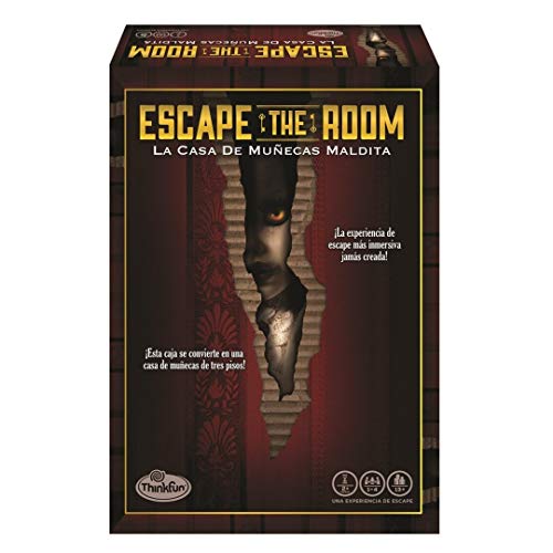 ThinkFun Escape The Room - Das Maldid-Puppenhaus Brettspiel 1-4 Spieler, Empfohlenes Alter 13+ (76420) von ThinkFun