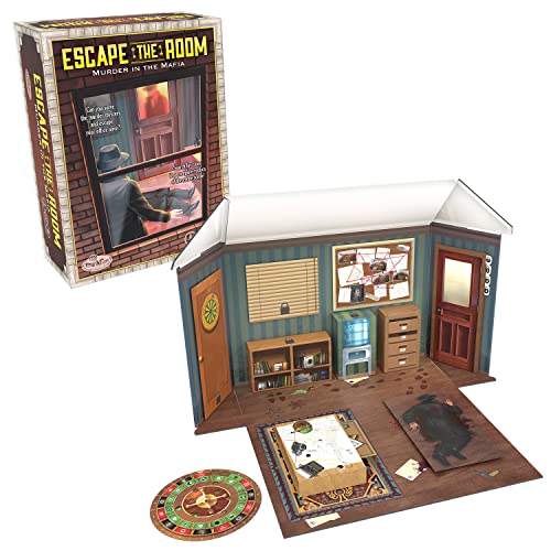 ThinkFun Escape The Room: Murder in The Mafia - Engaging Brain Teaser Game | Ab 13 Jahren | Ideal für Jugendliche und Erwachsene | Perfekte Ergänzung für Spielabende von ThinkFun