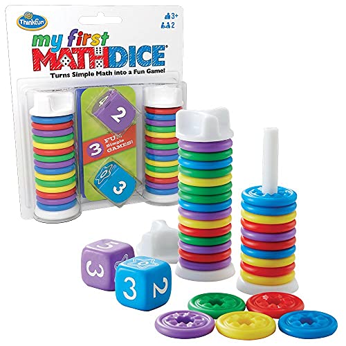 ThinkFun Mein erstes Mathe-Würfelspiel für Kinder ab 3 Jahren – Lernspielzeug für Kleinkinder von ThinkFun