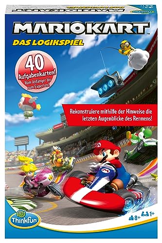 Thinkfun - 76536 Mariokart Das Logikspiel - Das rasante Kombinations- und Deduktionsspiel. Finde durch Logik heraus, wer das Rennen gewinnt! von ThinkFun